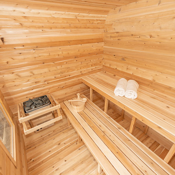 Canadian Timber Luna Sauna | Evergreen Softub & Sauna