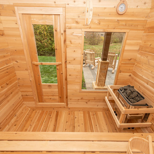 Canadian Timber Luna Sauna | Evergreen Softub & Sauna