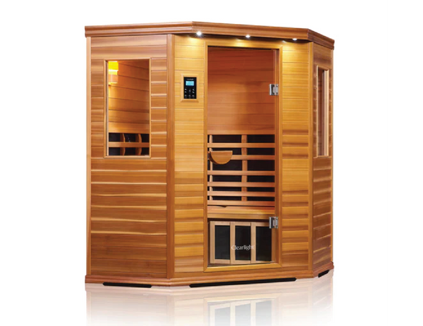 CLEARLIGHT PREMIER IS-C - Three Person Corner Far Infrared Sauna