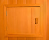 Storage door on Clearlight infrared sauna