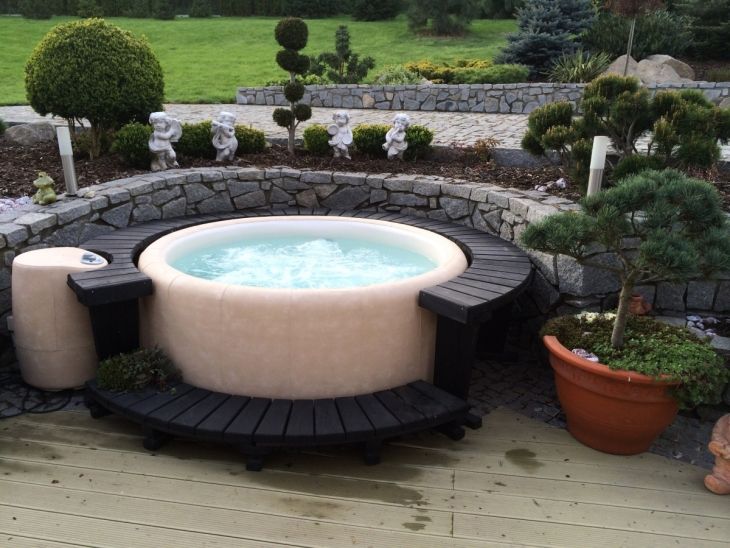 Softub hot tub from Evergreen Softub