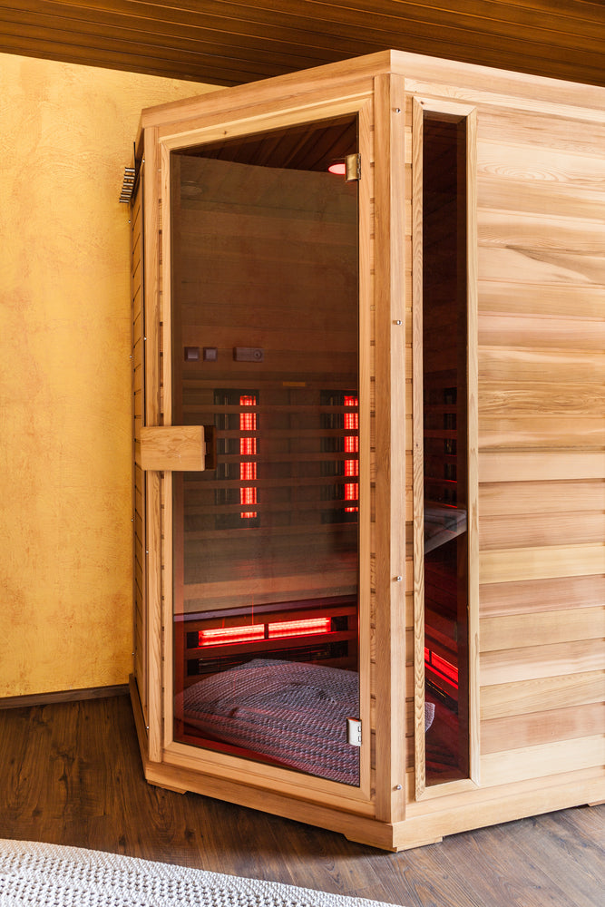 Low EMF infrared sauna