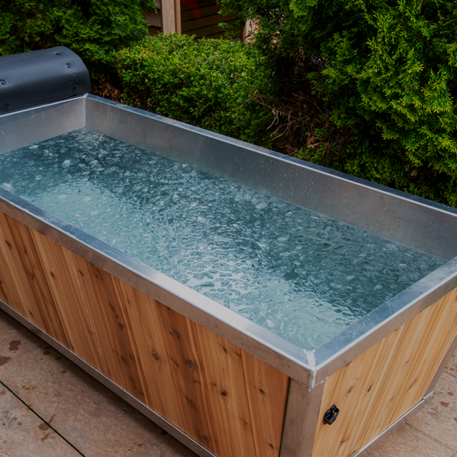 ice cold plunge tub