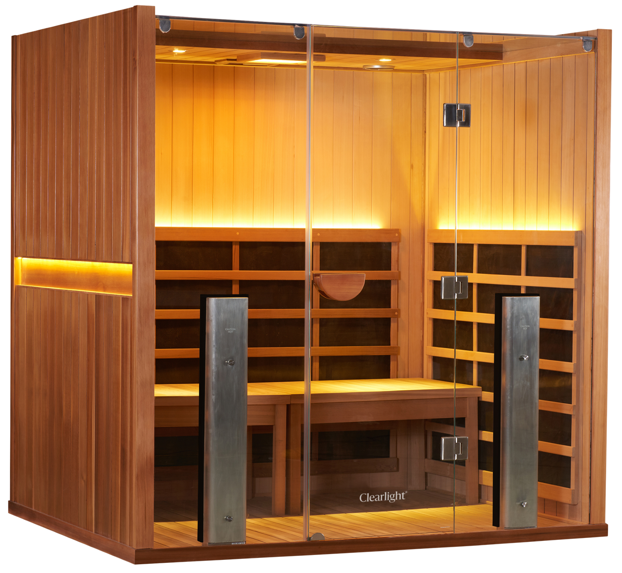 CLEARLIGHT SANCTUARY Y - Full Spectrum Four Person Infrared Sauna and Hot Yoga Room
