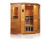 CLEARLIGHT PREMIER IS-C - Three Person Corner Far Infrared Sauna