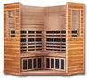 CLEARLIGHT PREMIER IS-C - Three Person Corner Far Infrared Sauna