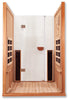 Inside view of Clearlight infrared sauna