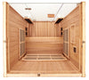 Interior view of Clearlight infrared sauna