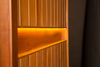 View of lighting on Clearlight infrared sauna