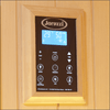 Control panel on Clearlight infrared sauna